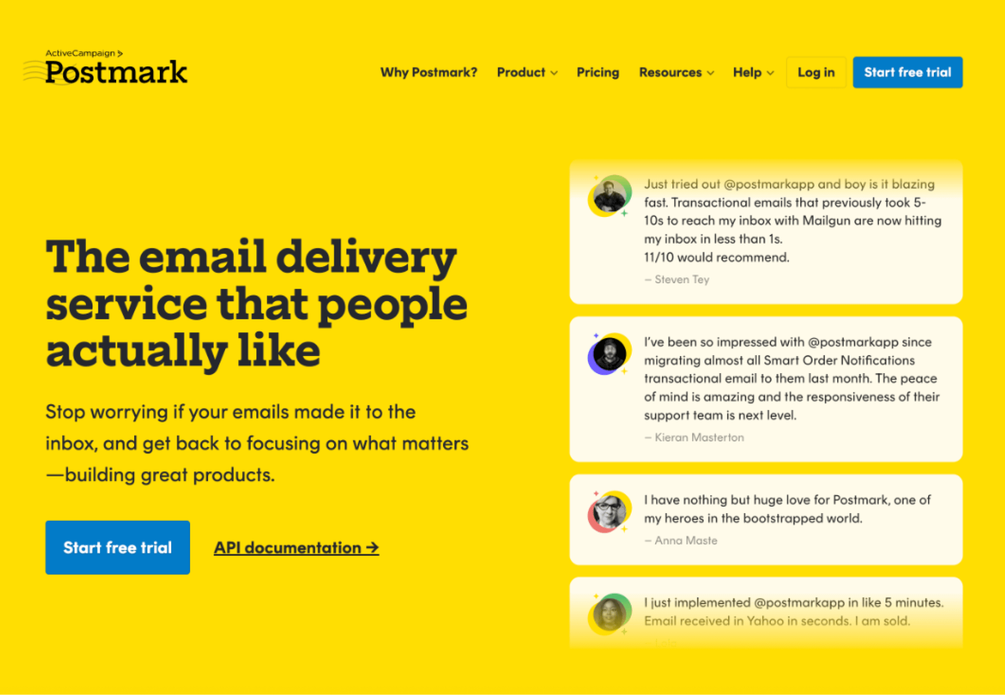 Postmark Homepage