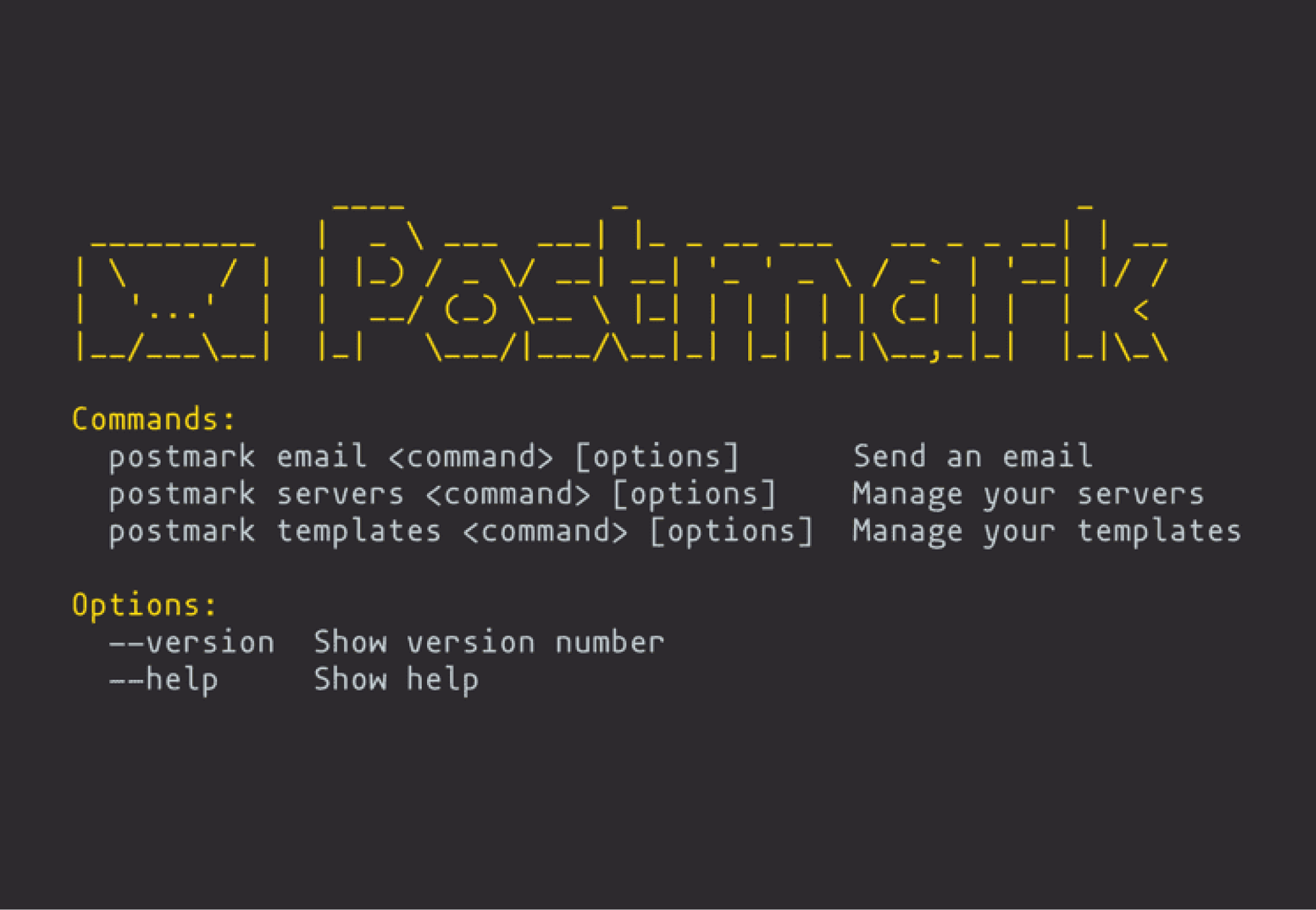 Postmark CLI